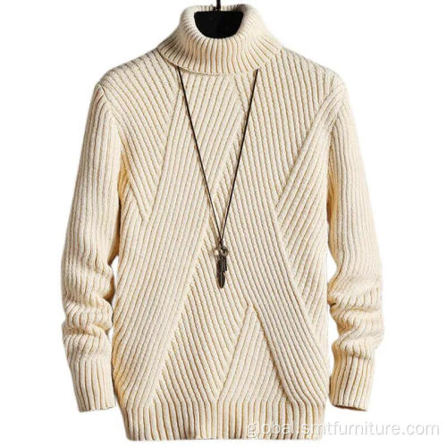 Men's Sweaters Street Custom Turtleneck Men's Sweaters Manufactory